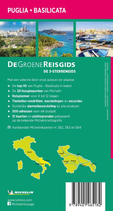 Achterkant van Puglia / Basilicata