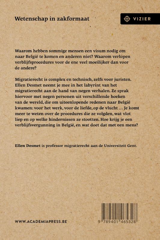 Achterkant van Migratierecht