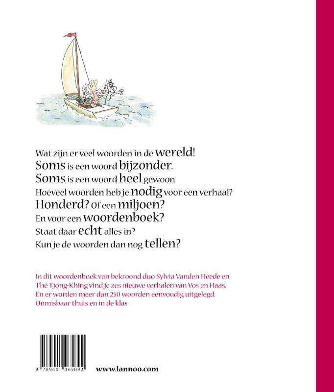 Achterkant van Het kijkwoordenboek van Vos en Haas