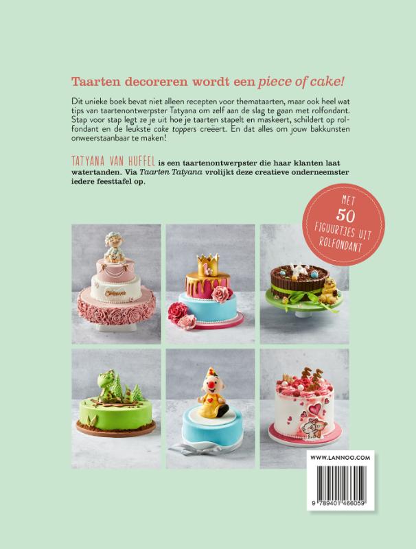 Achterkant van Taartdecoraties