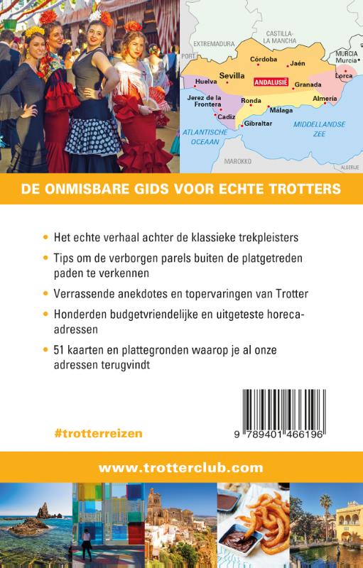 Achterkant van Andalusië