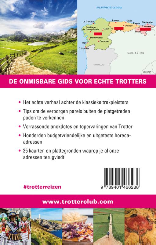 Achterkant van Trotter Noordwest-Spanje