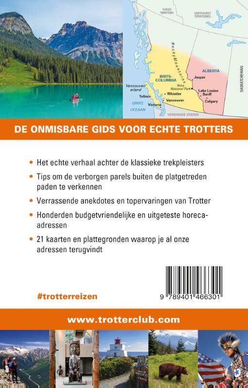 Achterkant van West-Canada
