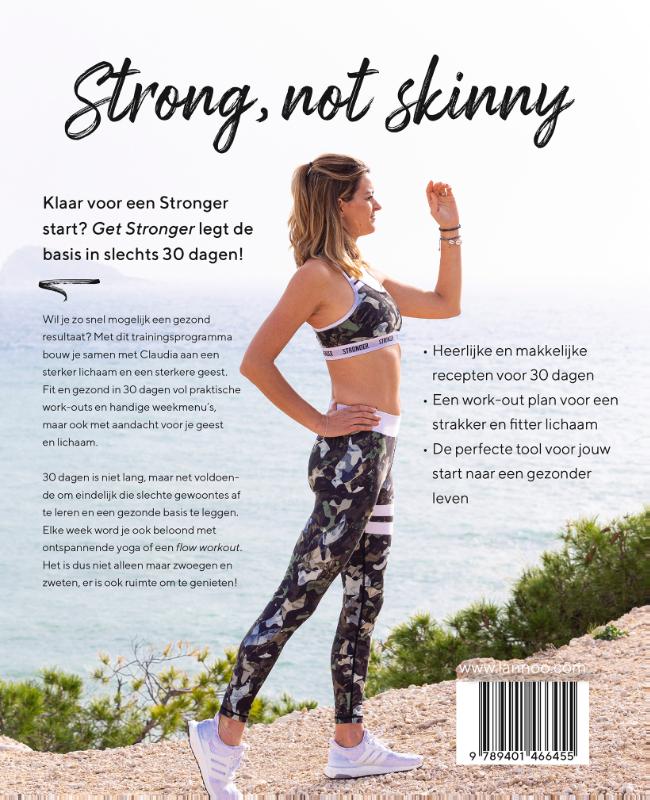 Achterkant van Get stronger