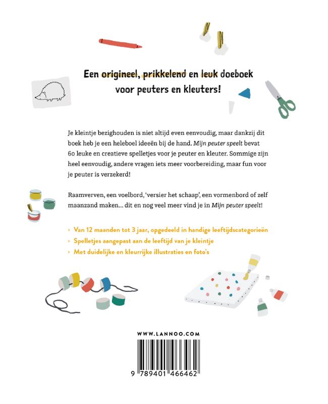 Achterkant van Mijn peuter speelt!