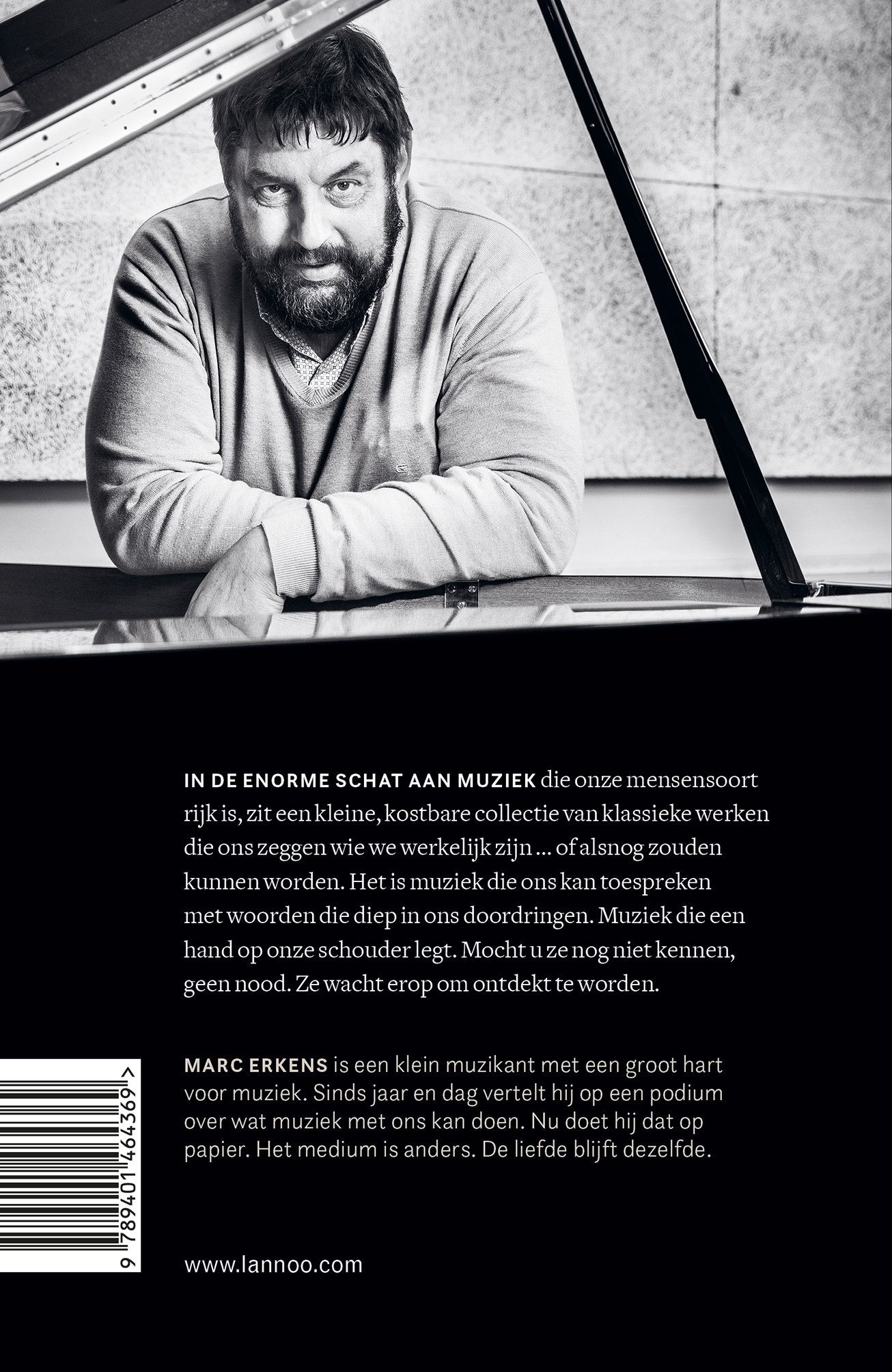 Achterkant van Als muziek (...spreekt...)