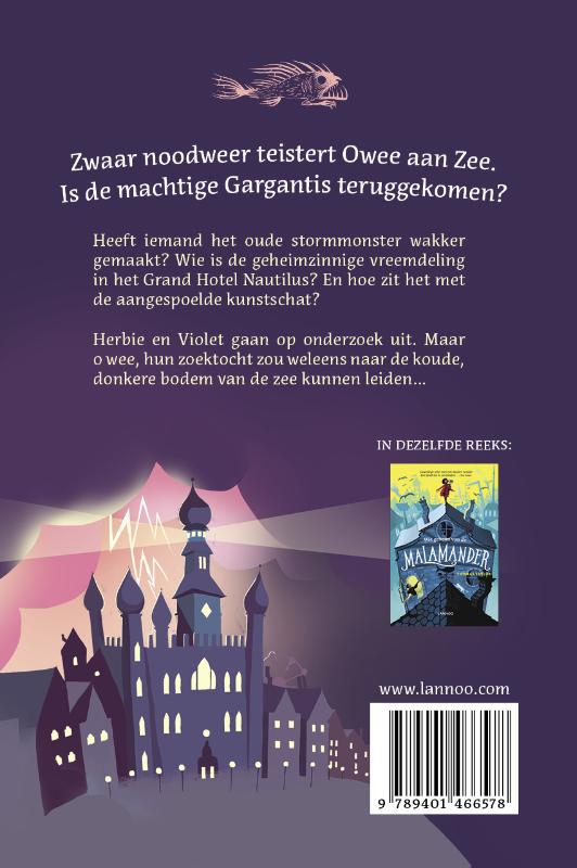 Achterkant van Het geheim van Gargantis