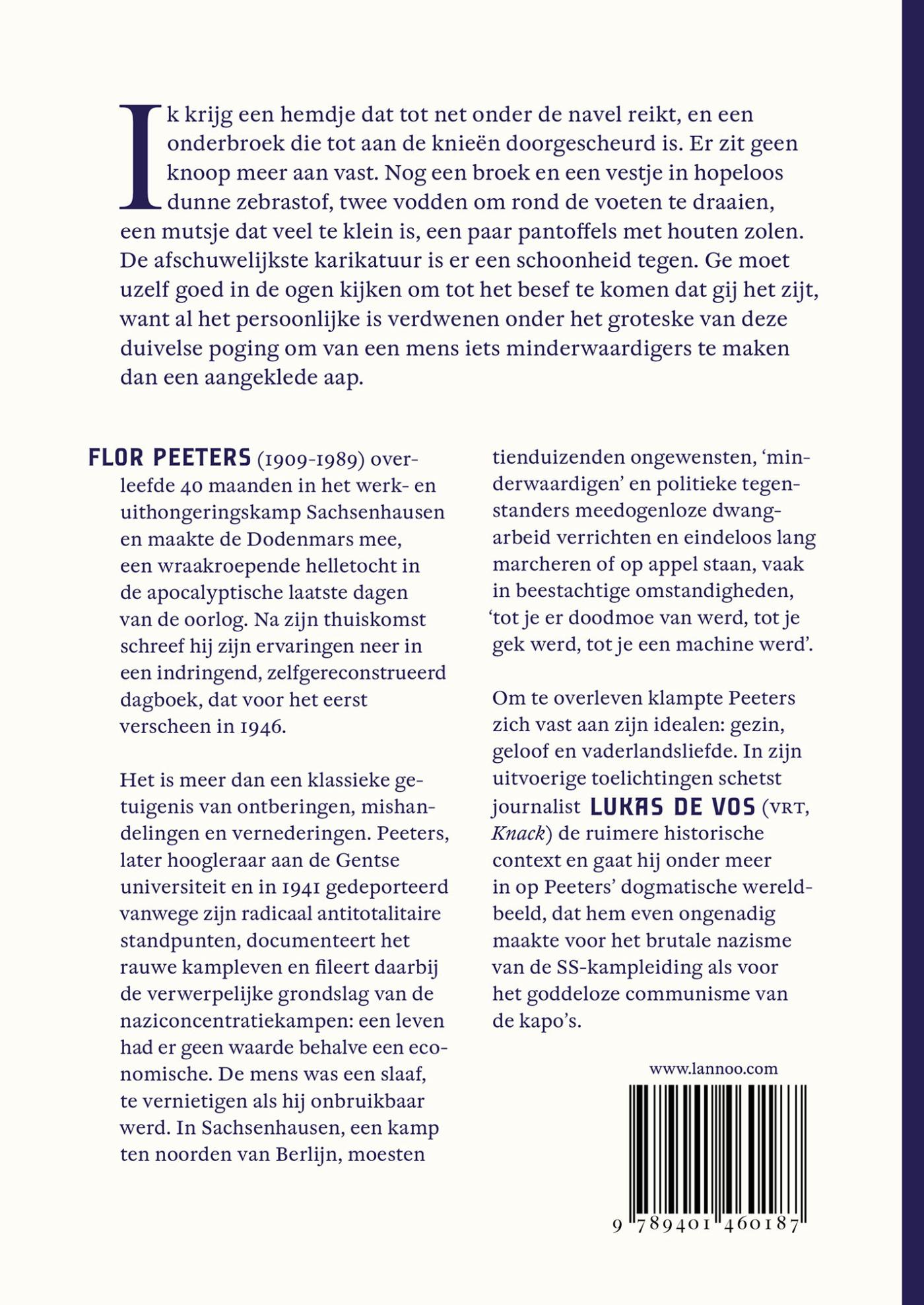 Achterkant van Mijn triomf van de wil
