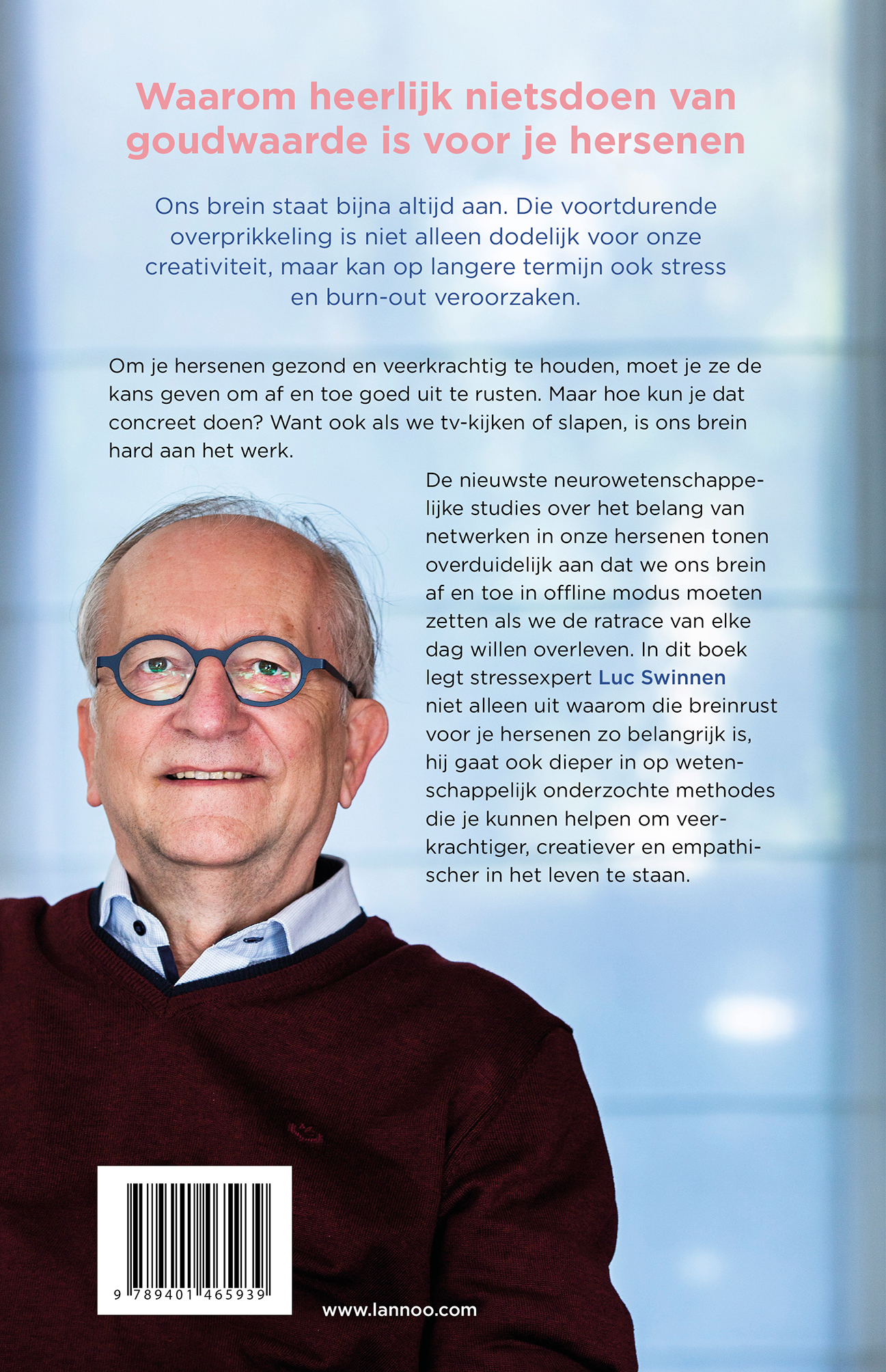 Achterkant van Rust voor je brein