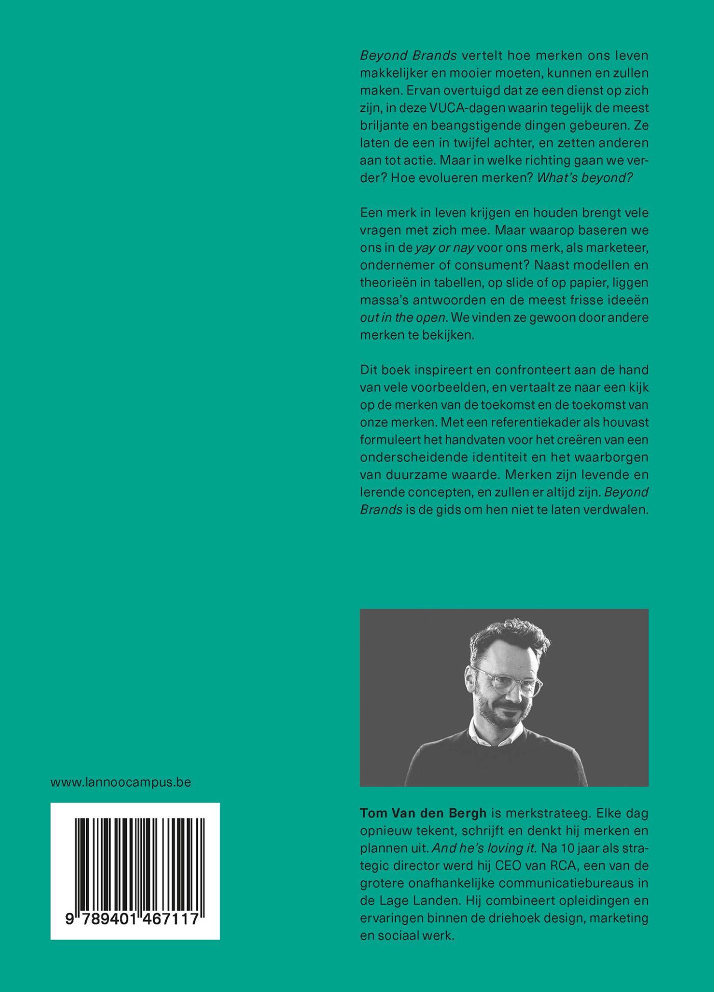 Achterkant van Beyond brands