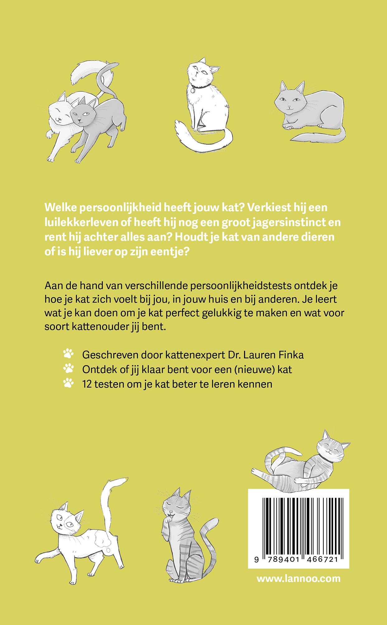 Achterkant van Hoe goed ken jij je kat?