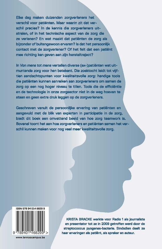Achterkant van Van mens tot mens