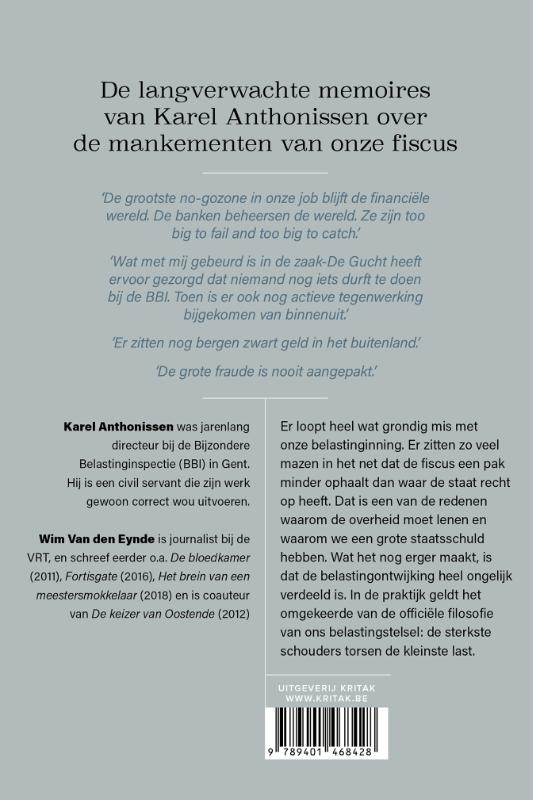 Achterkant van Achter de schermen van de BBI