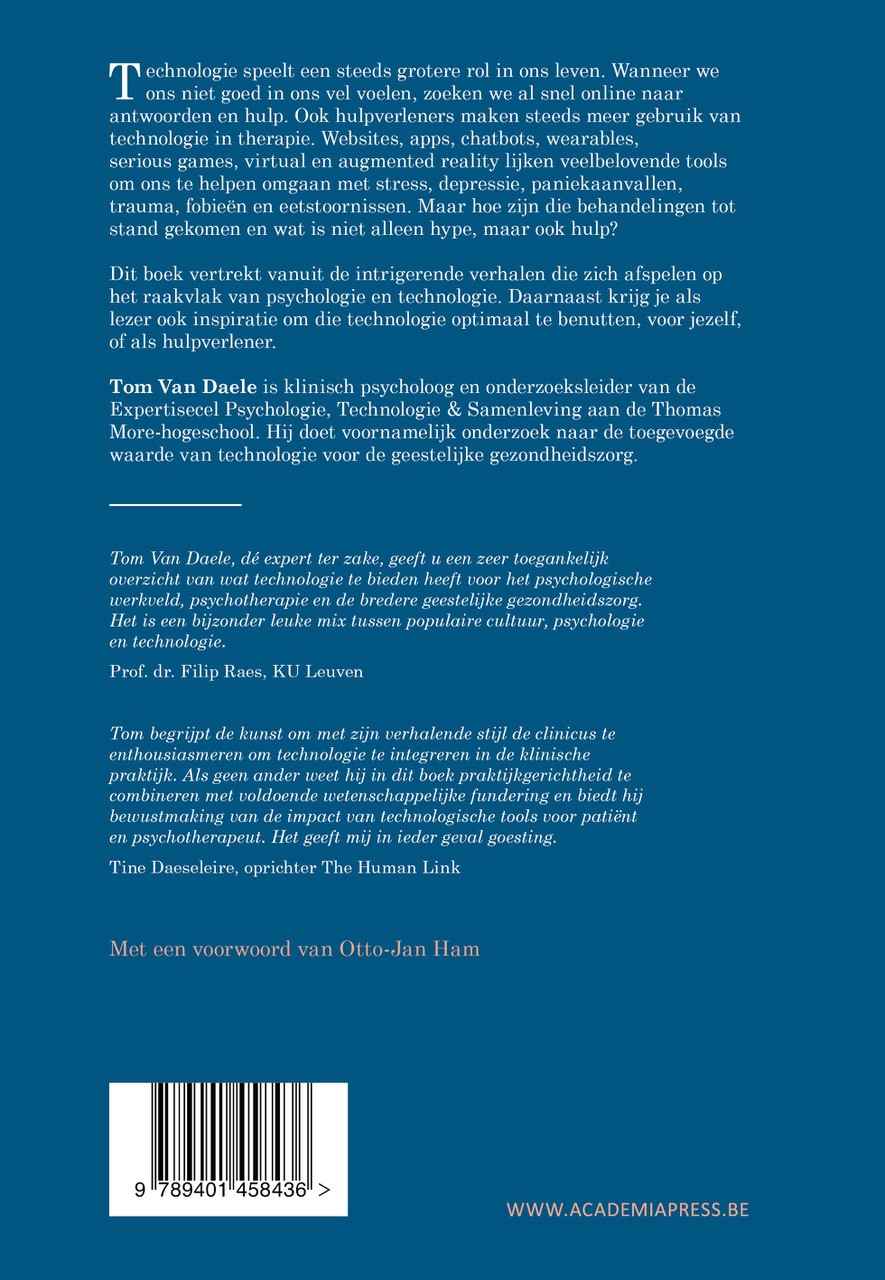Achterkant van epsychologie