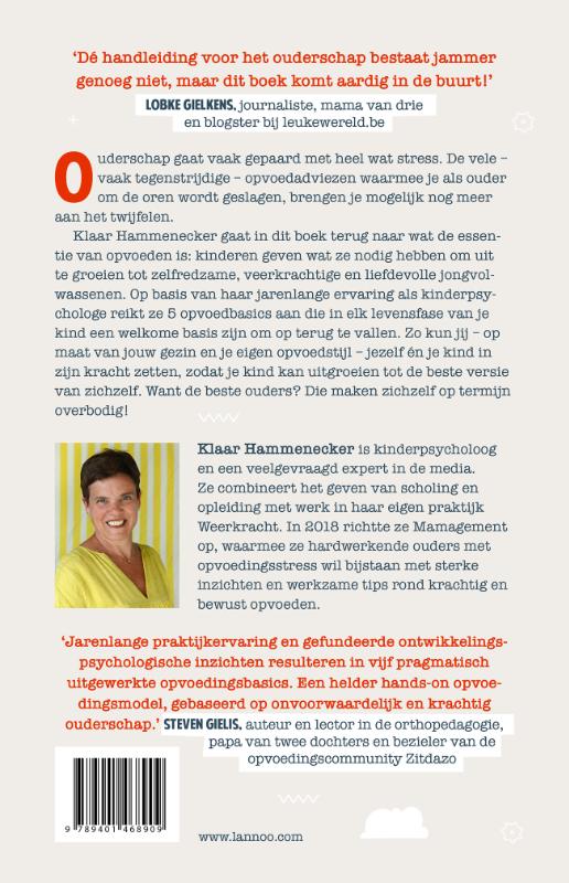 Achterkant van Wat elk kind nodig heeft