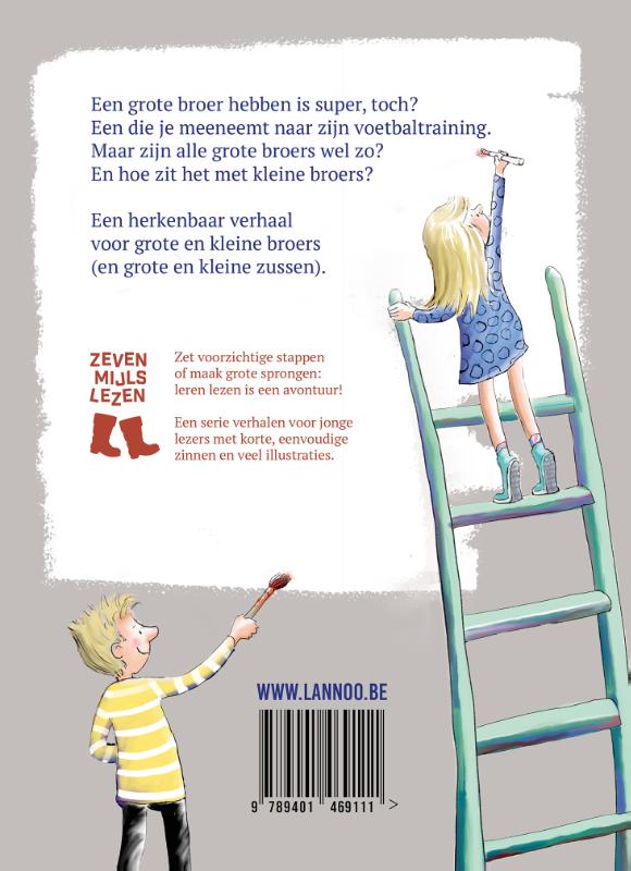 Achterkant van Grote broer