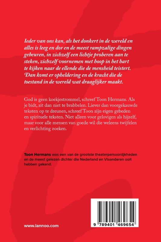 Achterkant van Nieuw gebedenboek