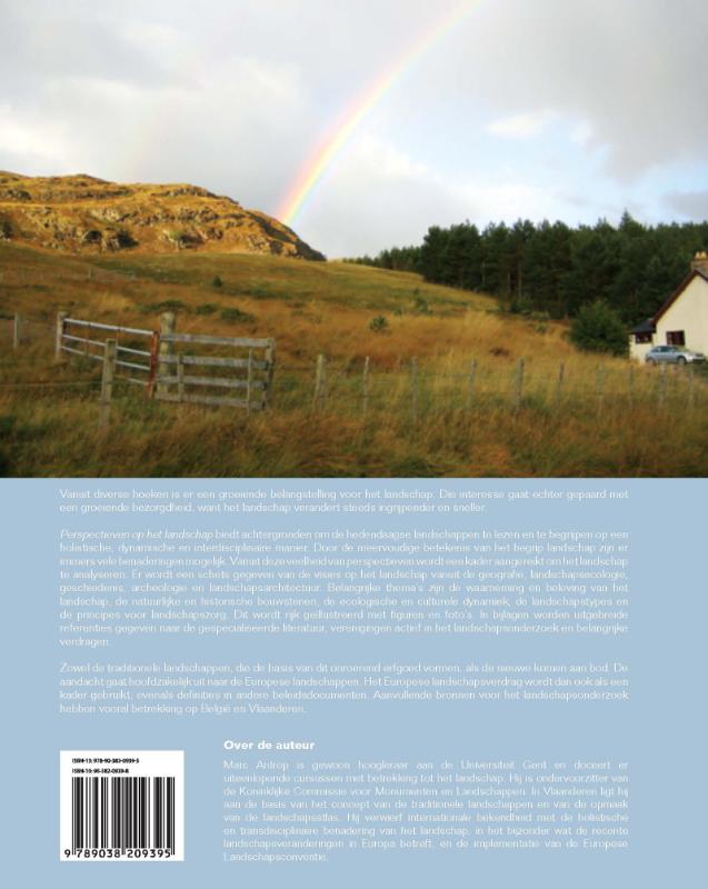 Achterkant van Perspectieven op het landschap