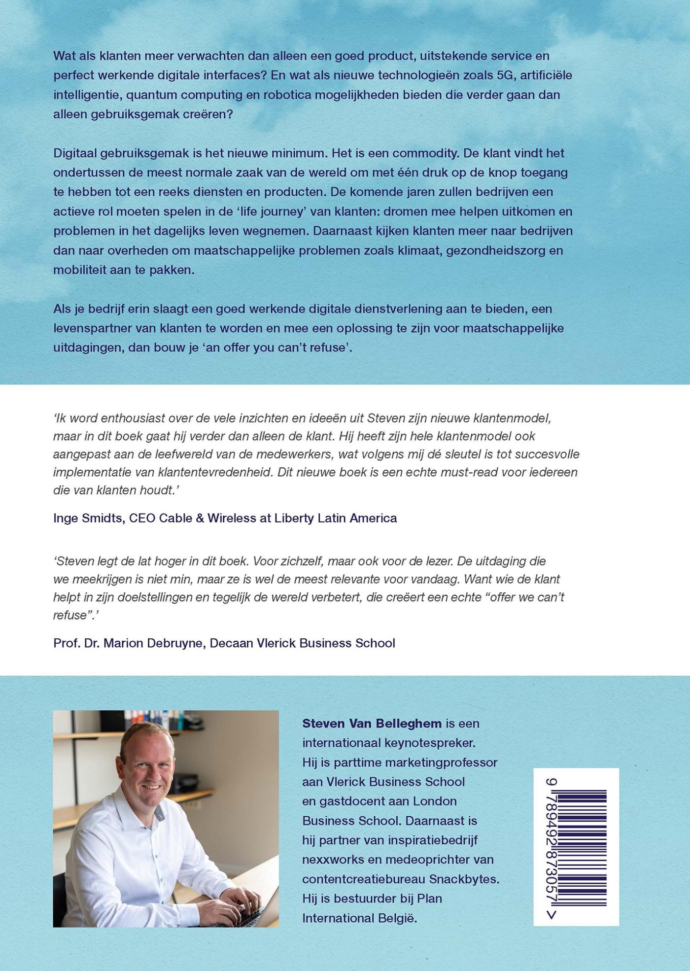 Achterkant van The offer you can't refuse