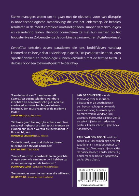 Achterkant van ConneXion