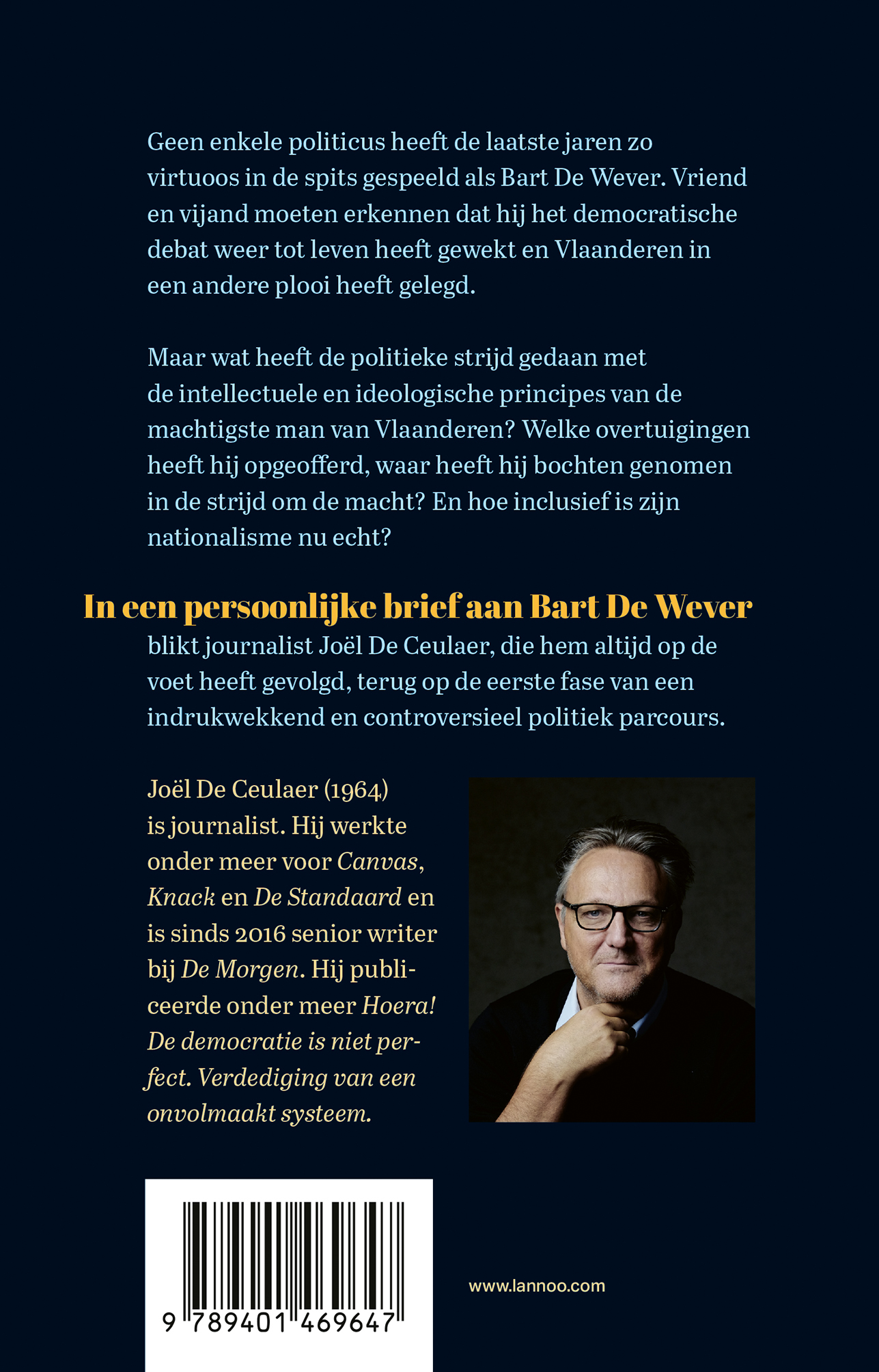Achterkant van De tragiek van de macht