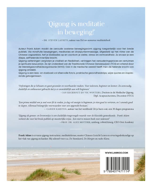 Achterkant van Qigong