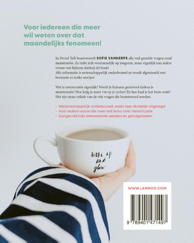 Achterkant van Period Talk