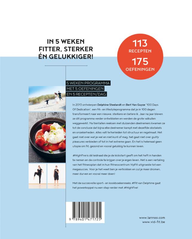 Achterkant van #HighFive