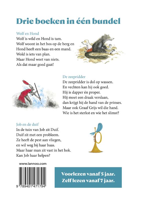Achterkant van Het lekker dikke leesboek