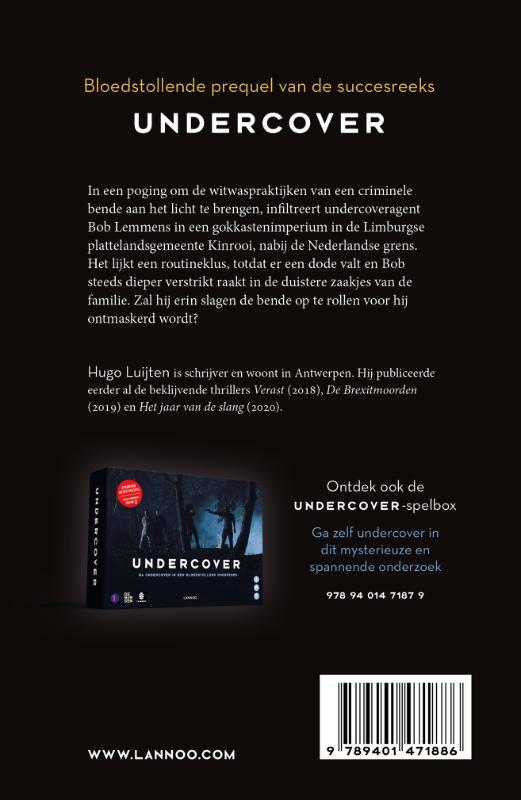 Achterkant van Undercover