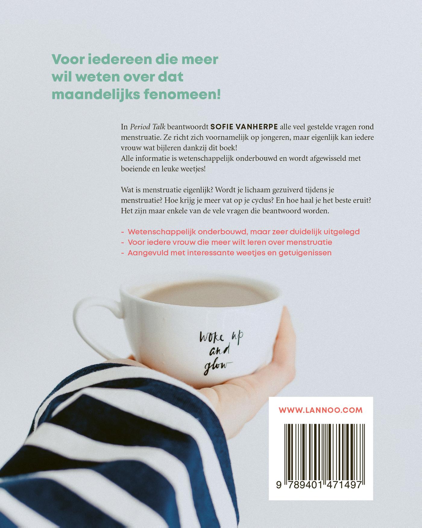 Achterkant van Period Talk