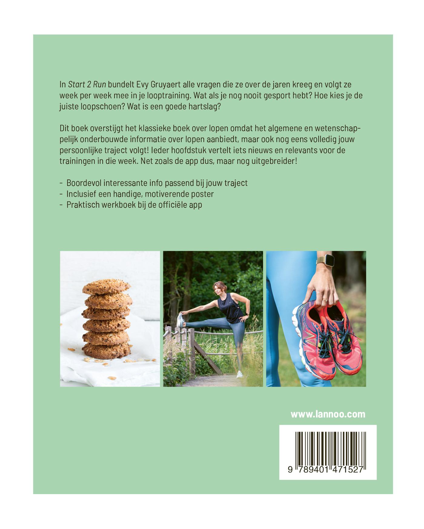 Achterkant van Start 2 run