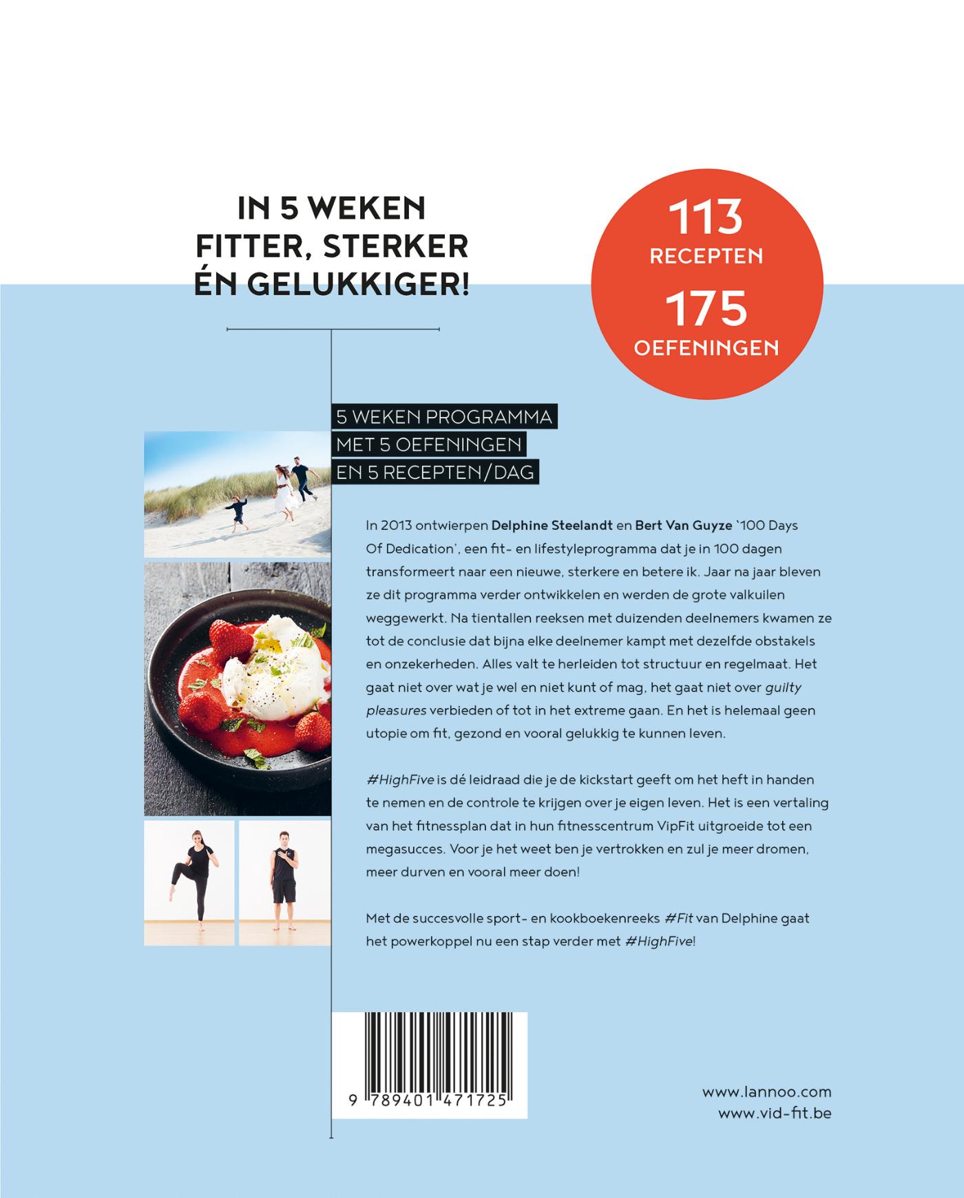 Achterkant van #HighFive