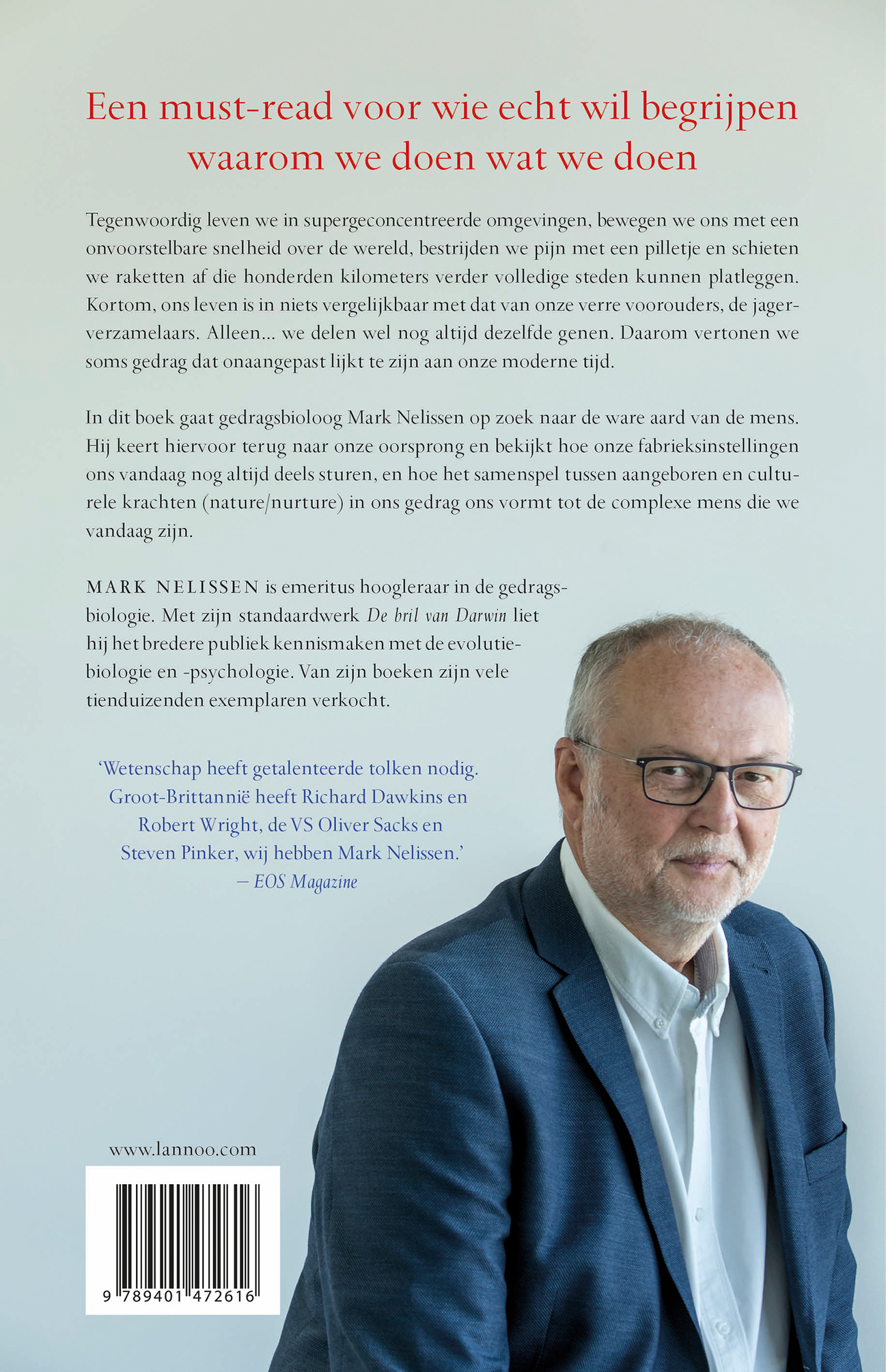 Achterkant van De standaardwaarde van de mens