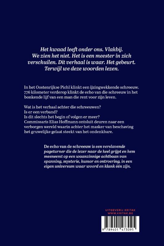 Achterkant van De echo van de schreeuw