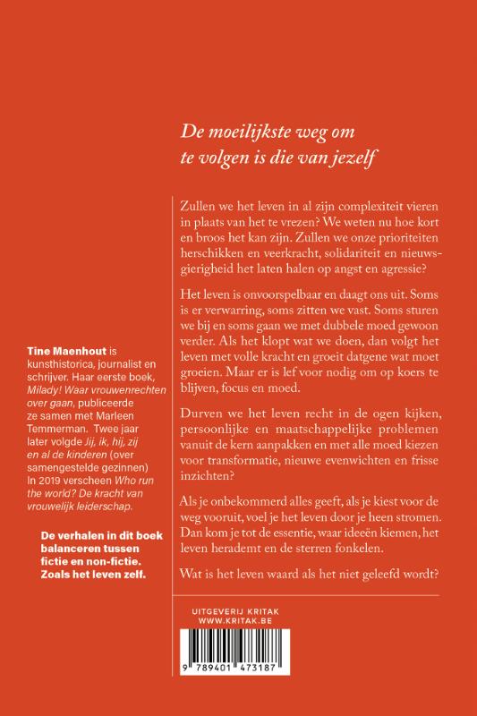 Achterkant van Levenslust is de beste vorm van rebellie