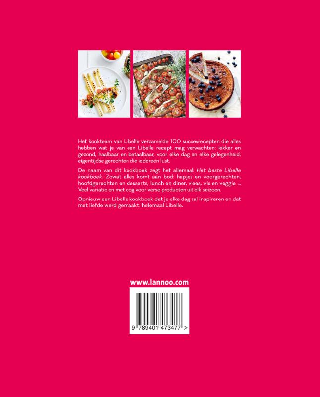 Achterkant van Het beste Libelle Kookboek