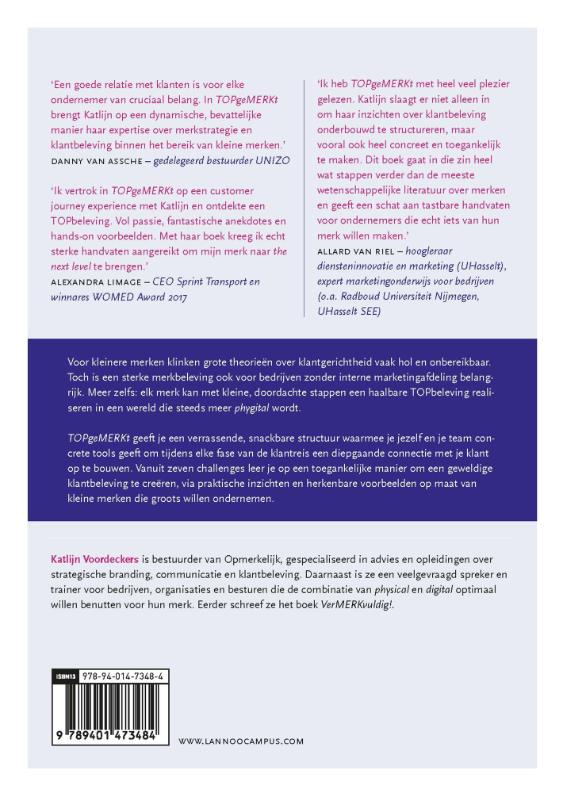 Achterkant van Topgemerkt