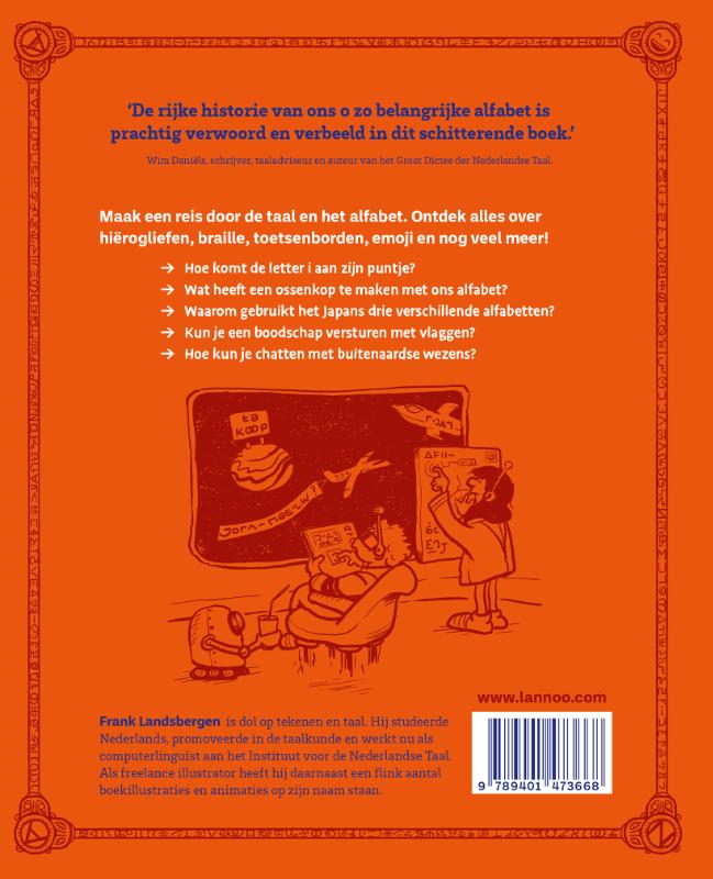 Achterkant van Het dikke alfabetboek