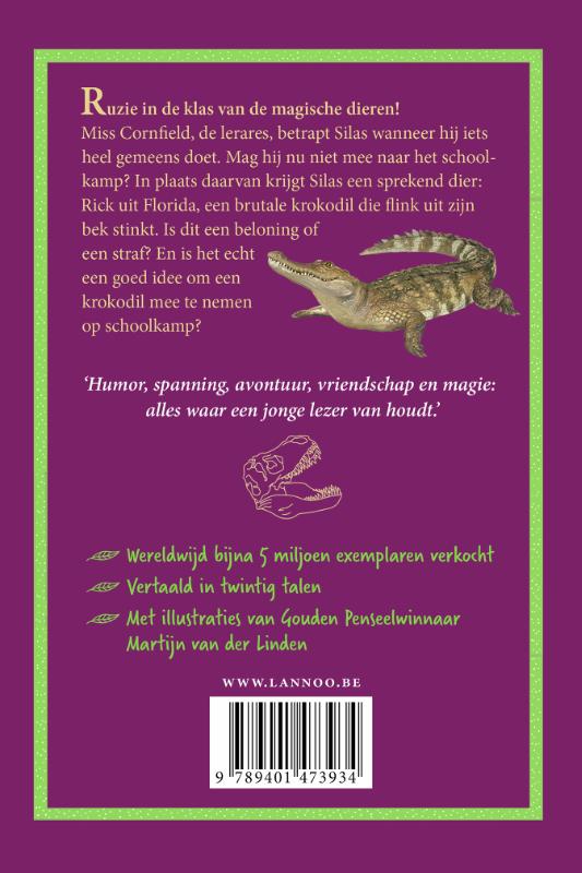 Achterkant van De school van de magische dieren 4