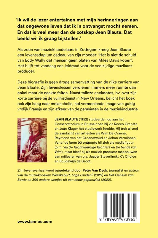 Achterkant van Met vallen en opstaan
