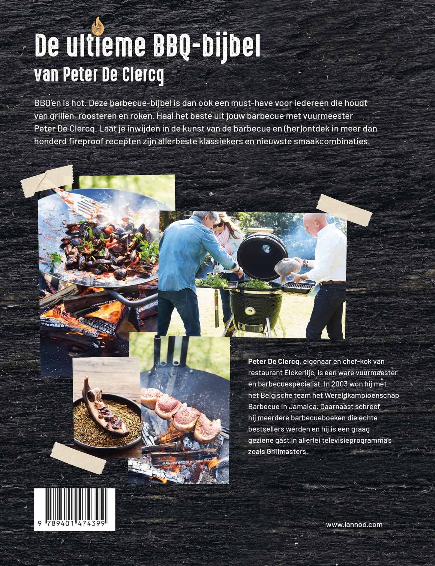 Achterkant van BBQ & Outdoor