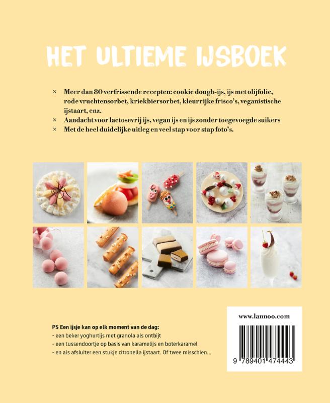 Achterkant van Het grote ijsboek