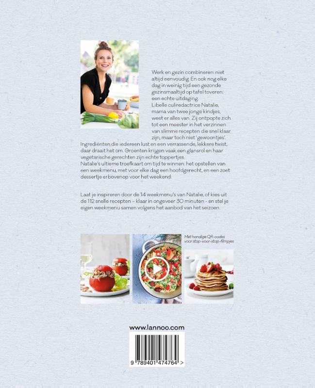 Achterkant van Libelle weekmenu's