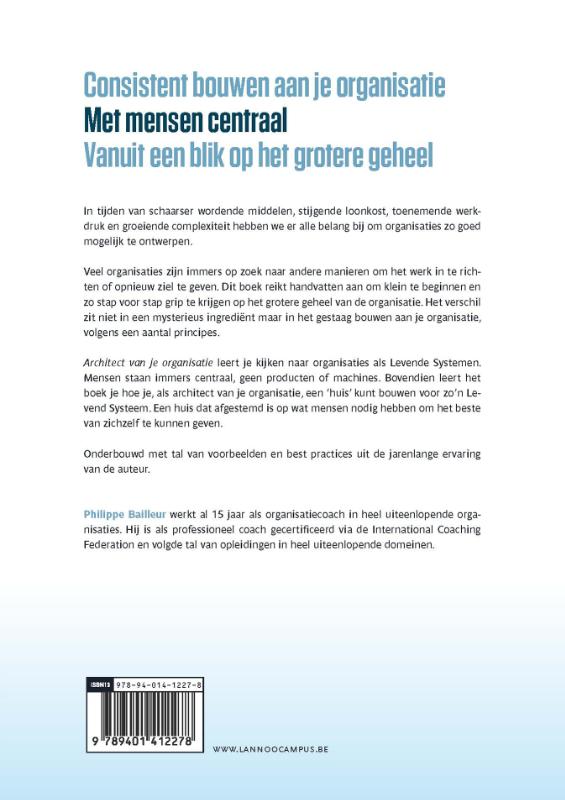 Achterkant van Architect van je organisatie