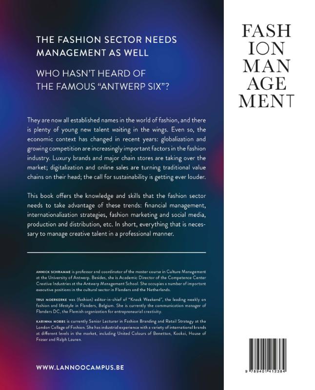Achterkant van Fashion Management