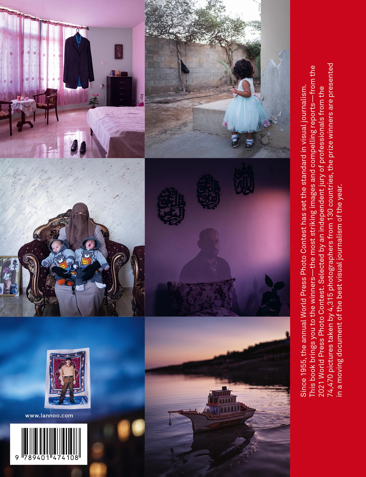 Achterkant van World press photo 2021