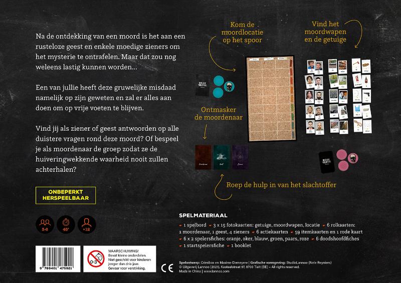 Achterkant van Beau Séjour - Het spel