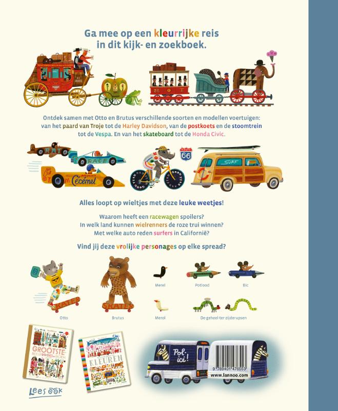 Achterkant van Het vrolijkste en grootste boek van alle voertuigen