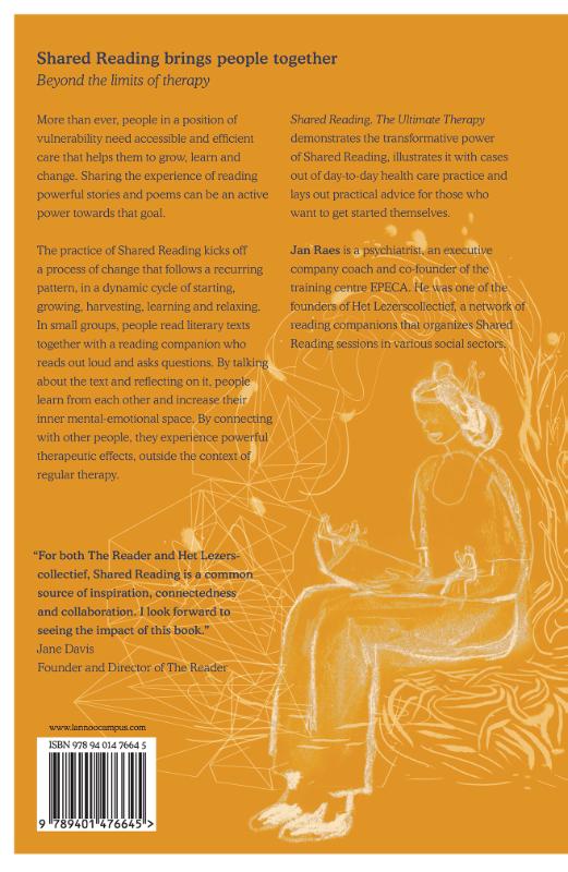 Achterkant van Shared Reading - The Ultimate Therapy